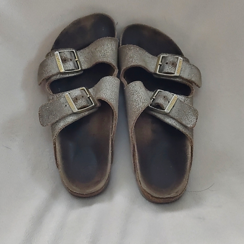 Siver Birkenstocks